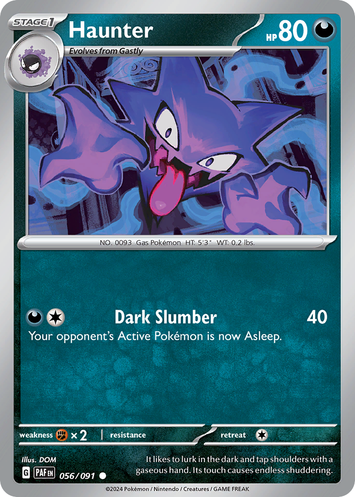 Paldean Fates Haunter #56/91